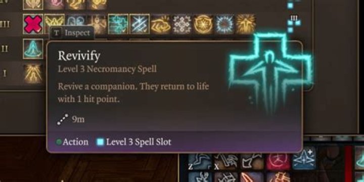 What level spell is revivify?