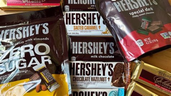 What percent chocolate is Hershey's?