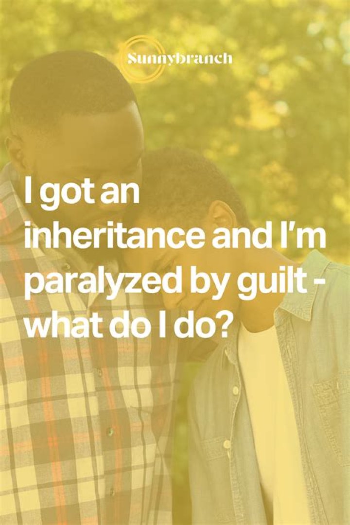 What should a young heir do with a large inheritance?