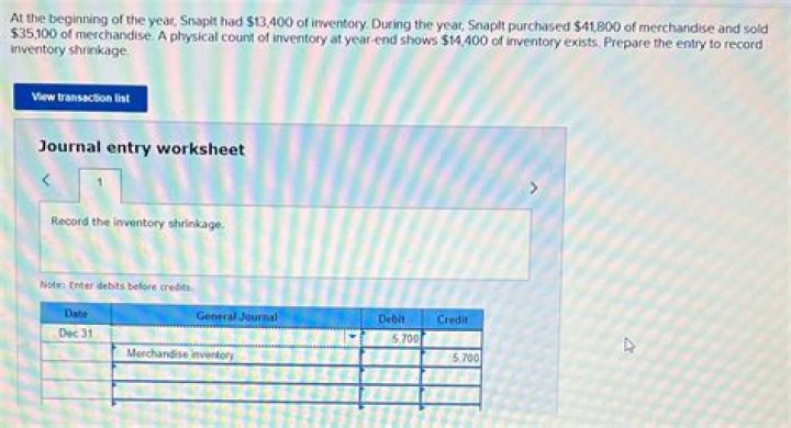 What should be reported as inventory at year end?