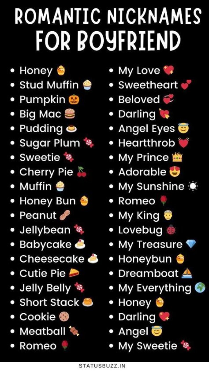 What should boyfriends not do?