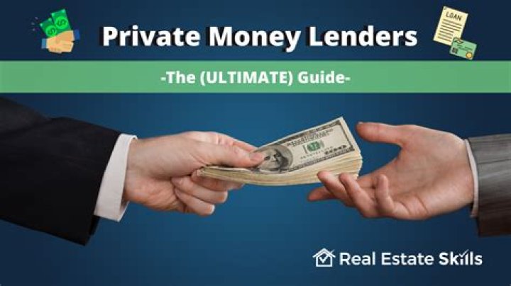 What should I ask a private money lender?