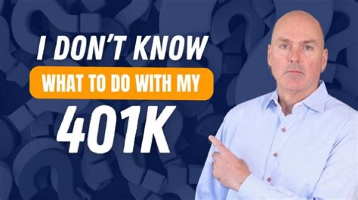 What should I do with my 401k after 65?