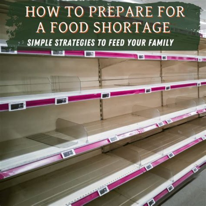 What should I stock up for food shortage?