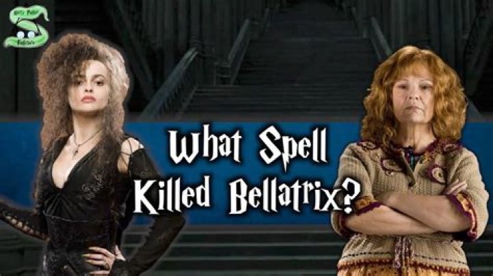 What spell kills Bellatrix?