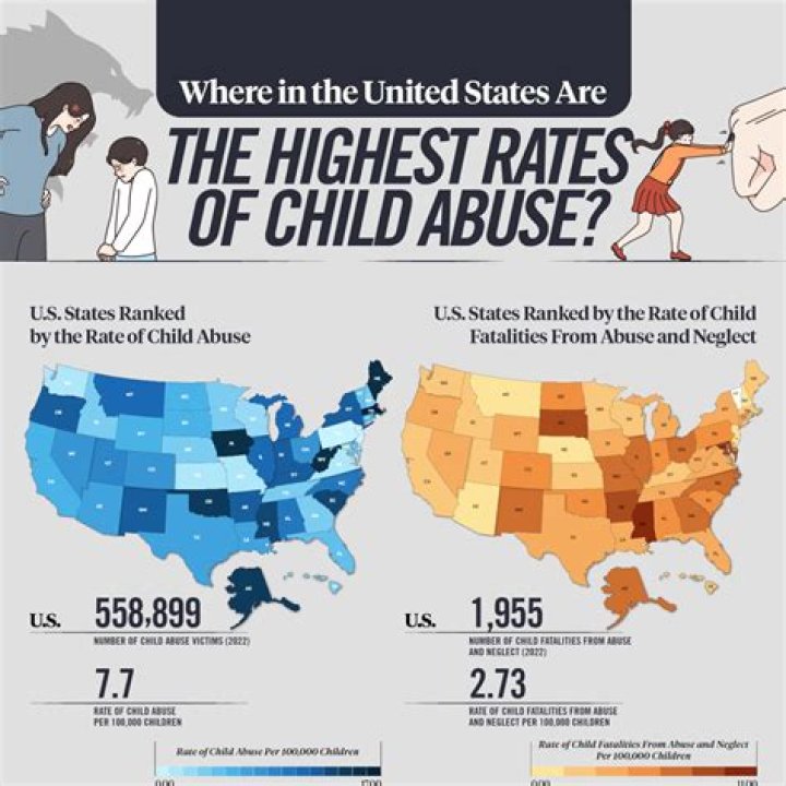 What state has the most child abductions?