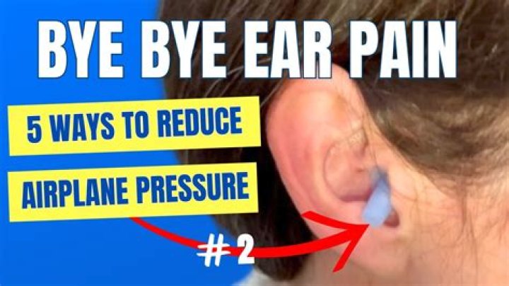 What stops your ears from popping on a plane?