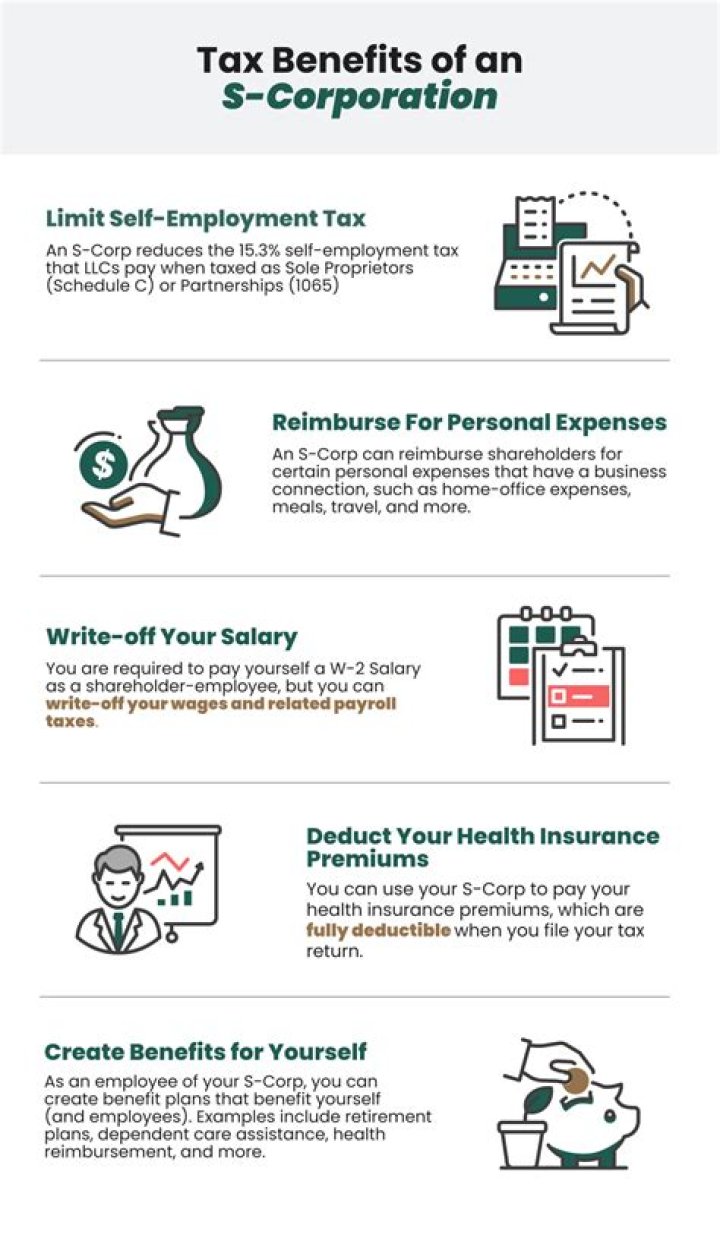What taxes does an LLC S Corp pay?