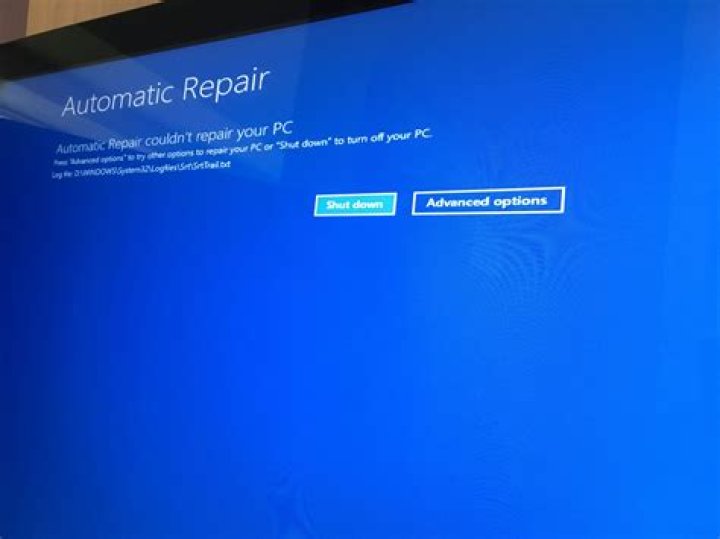 What to do when laptop says attempting repairs?