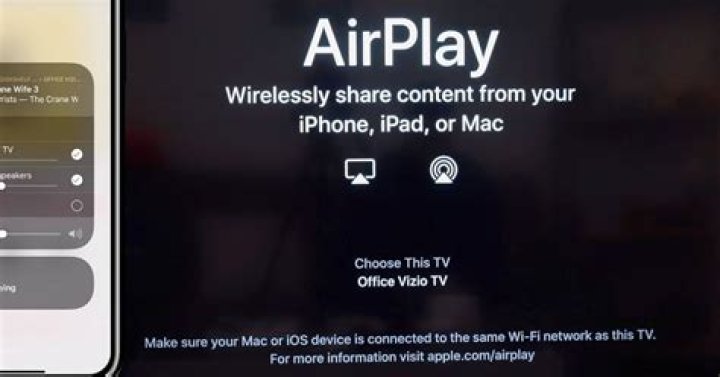 What TVs does AirPlay work with?