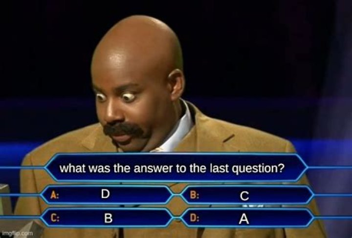 What was the answer to the last question?