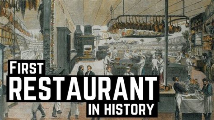 When did restaurants open in history?
