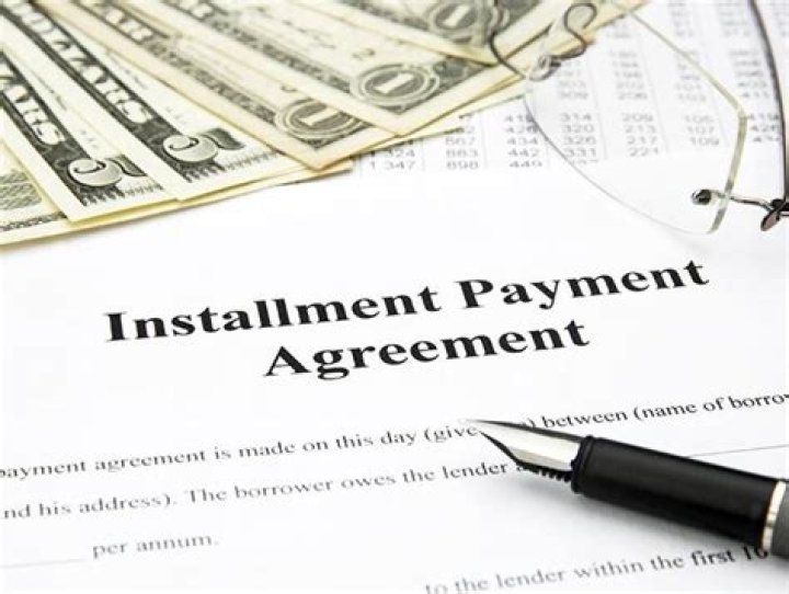 When do I have to pay IRS installment agreement?
