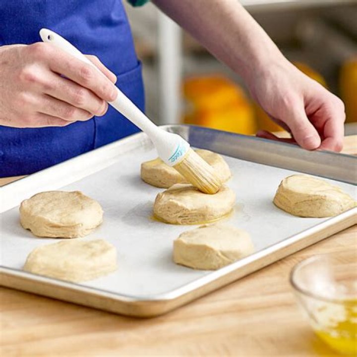 When should I brush pastry with butter?