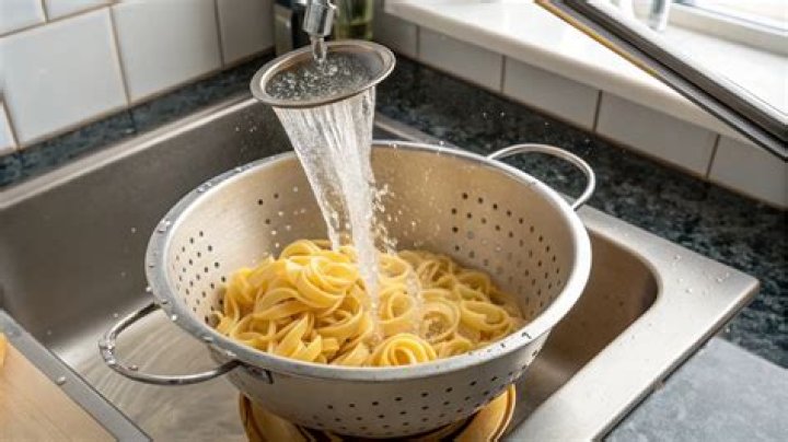 When should you rinse pasta?