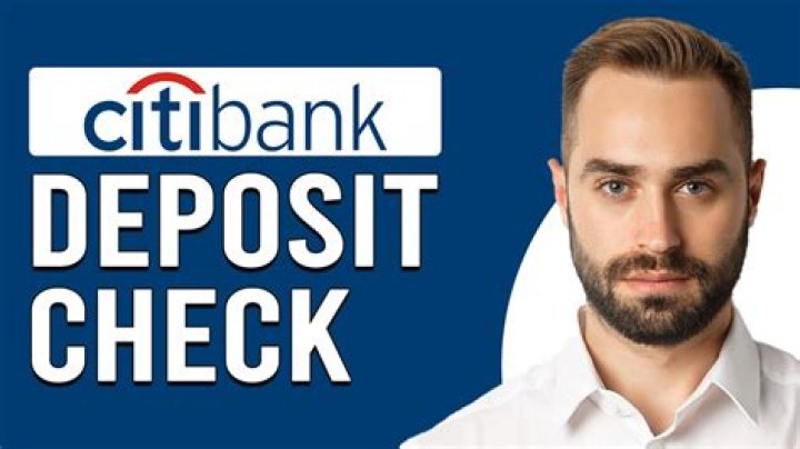 Where can I deposit money Citibank?
