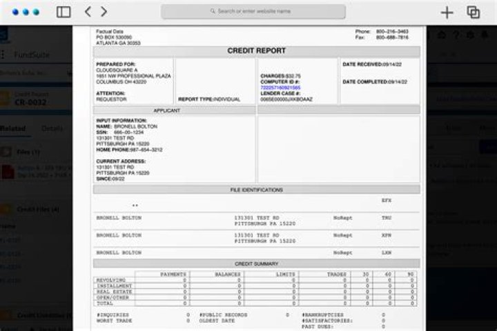 Where can I get a tri merge credit report?