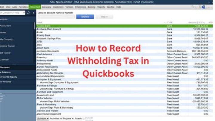 Where do I record corporation tax in QuickBooks?