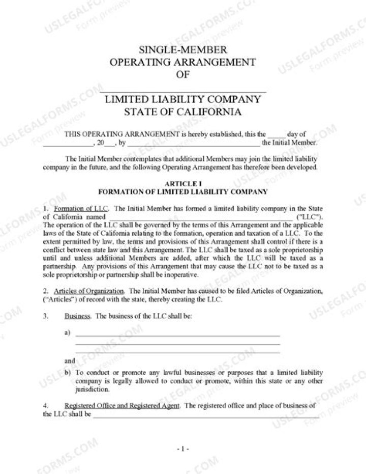Where to find single member limited liability company?