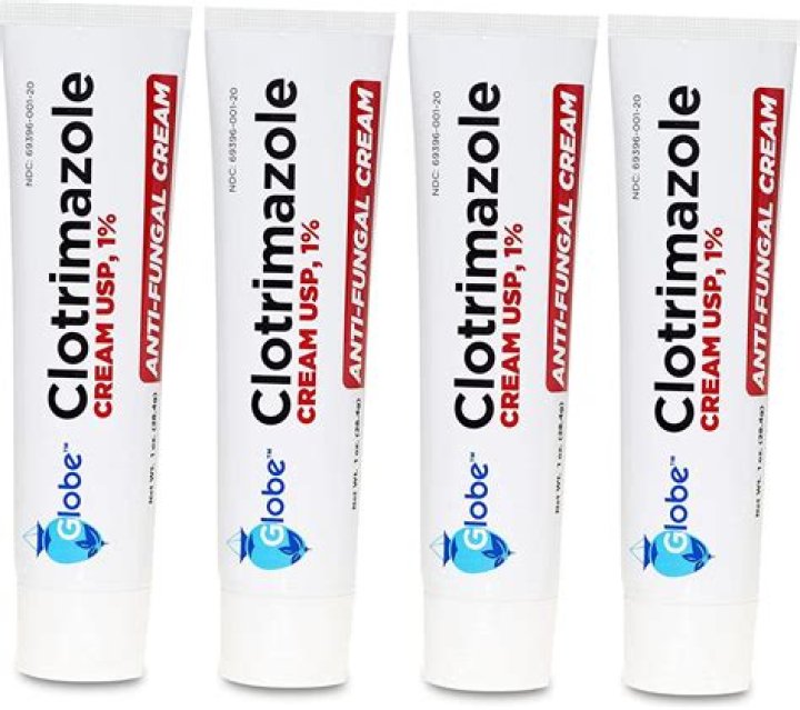 Which creams contain clotrimazole?