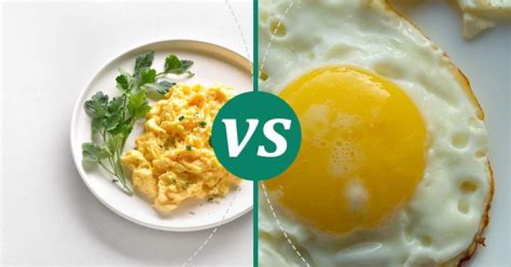 Which is healthier fried egg or scrambled?