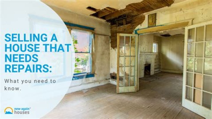 Which loan is best for a house that needs improvements?