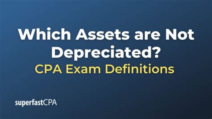 Which of the following are not depreciated?