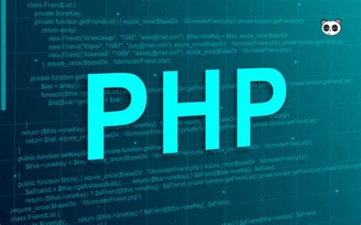 Which software used for PHP programming?