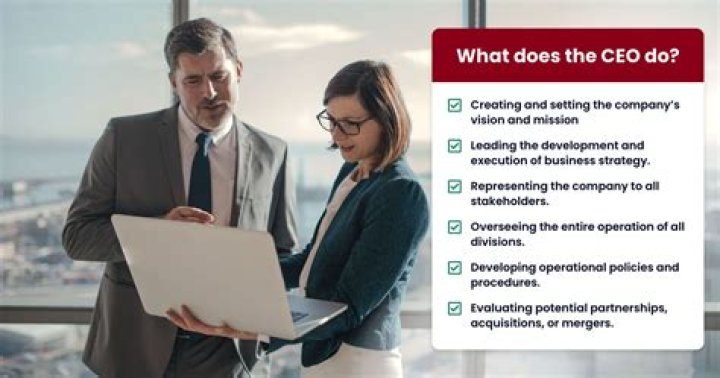 Who does the CEO of a company answer to?