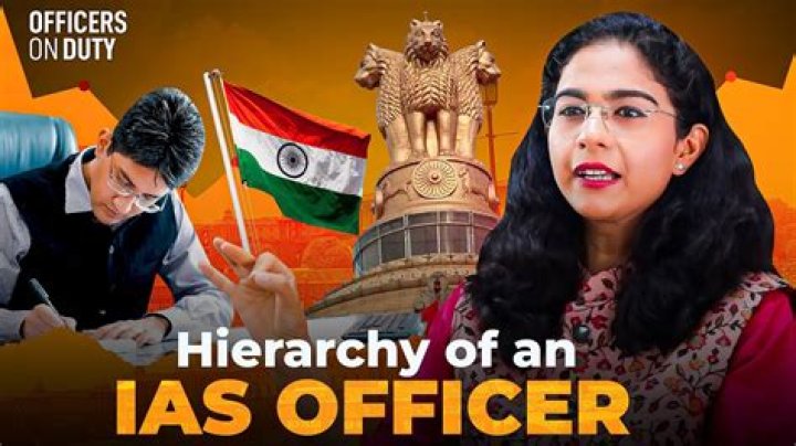 Who is above IAS officer?
