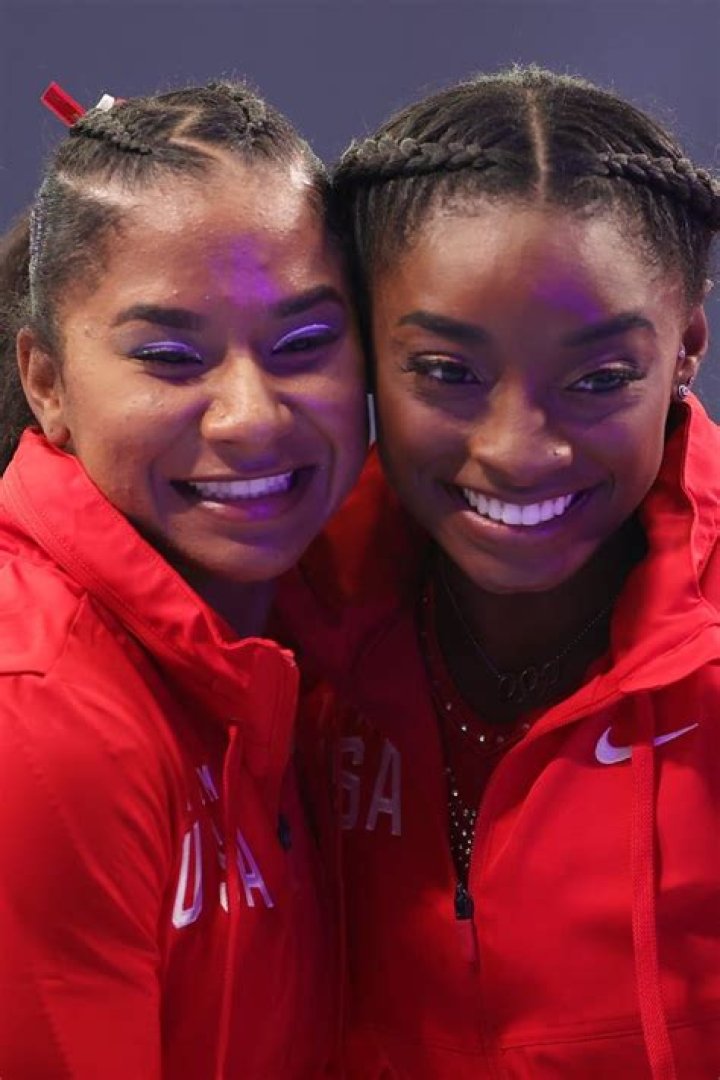 Who is Simone Biles best friend?
