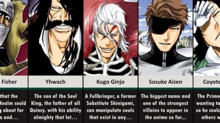 Who is the main villain in Bleach?