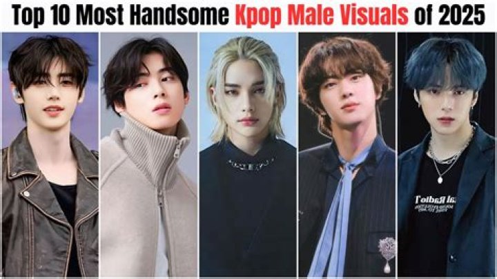 Who is the most handsome K-pop idol 2021?