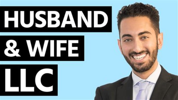 Who is the owner of a husband and wife LLC?
