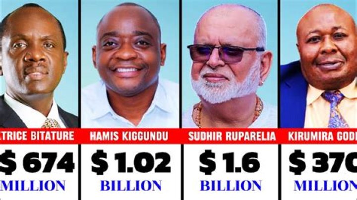 Who is the richest person in Uganda today?