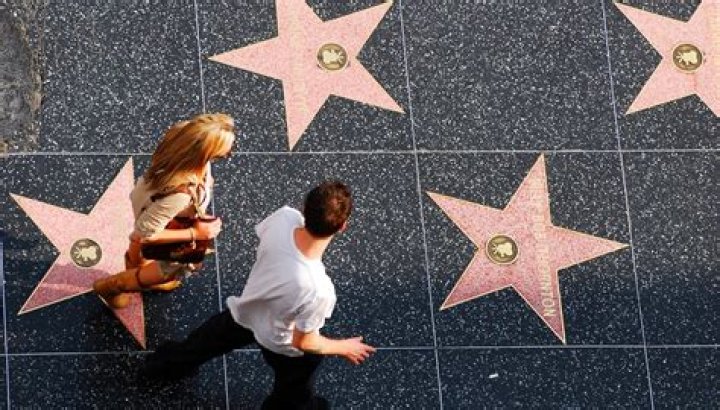 Who just got a star on the Hollywood Walk of Fame?