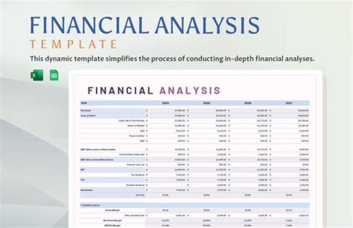 Who needs financial analysis?