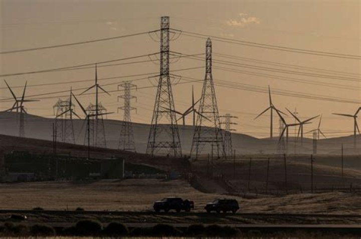 Who owns the power lines in California?