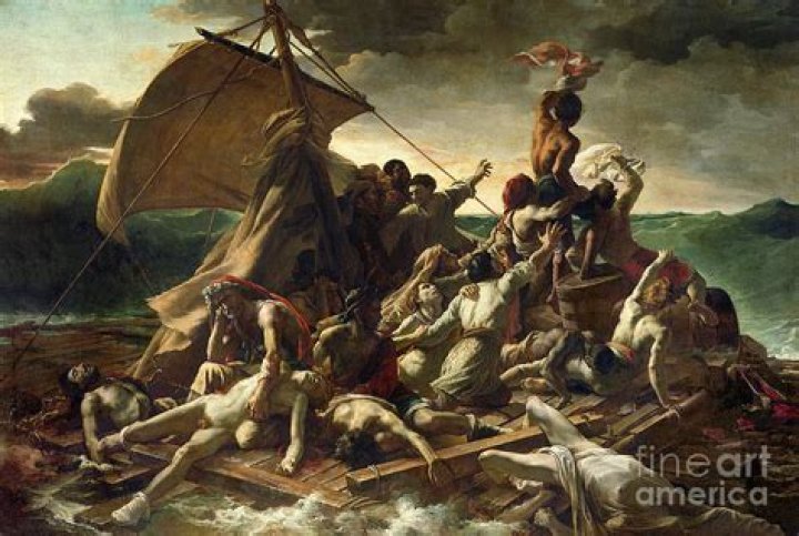 Who painted The Raft of Medusa?