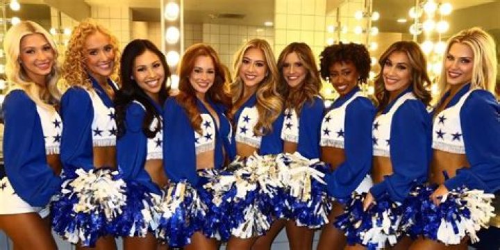 Who was the first girl cheerleader?
