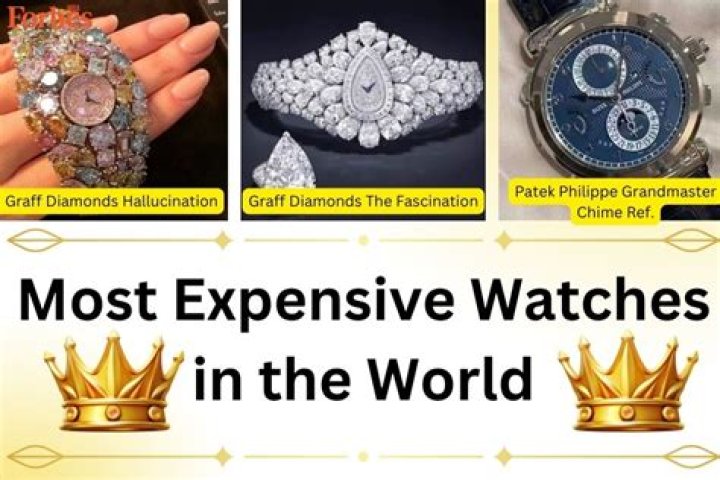 Who wears most expensive watch?