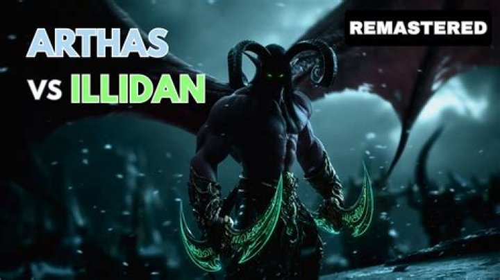 Who won Arthas vs Illidan?