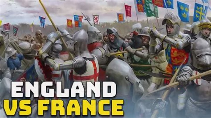 Who won the 100 war between England and France?