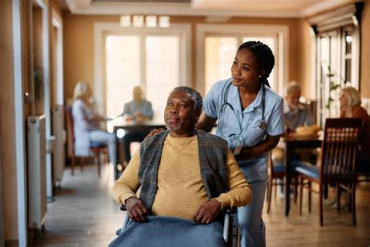 Why are aging parents admitted to a nursing home?