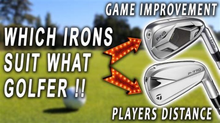 Why are game improvement irons easier to hit?