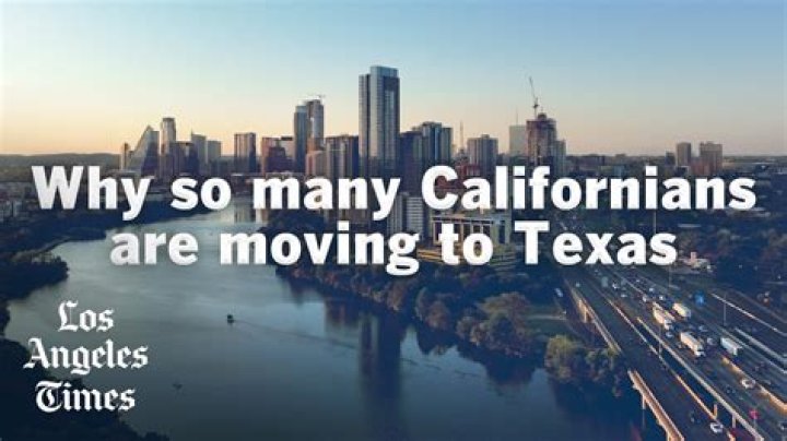 Why are so many Californians moving out of State?