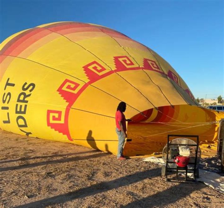 Why can't you get married in a hot air balloon?