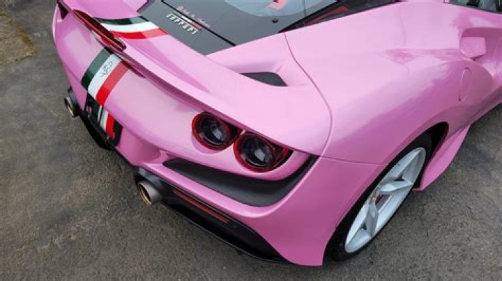 Why can't you paint a Ferrari pink?