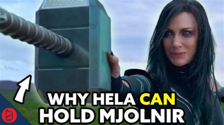 Why can Hela hold the hammer?