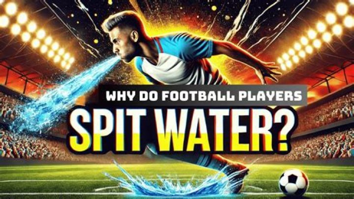 Why do athletes spit out water instead of drinking it?